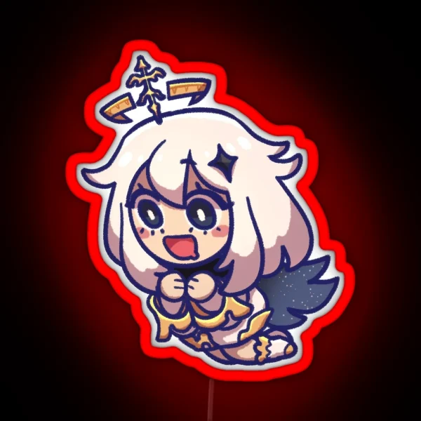 Genshin Impact Paimon RGB Neon Sign