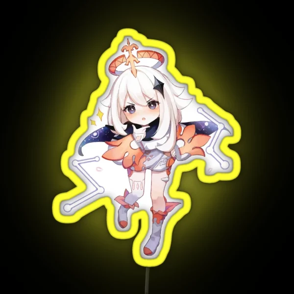 Genshin Impact Paimon RGB Neon Sign