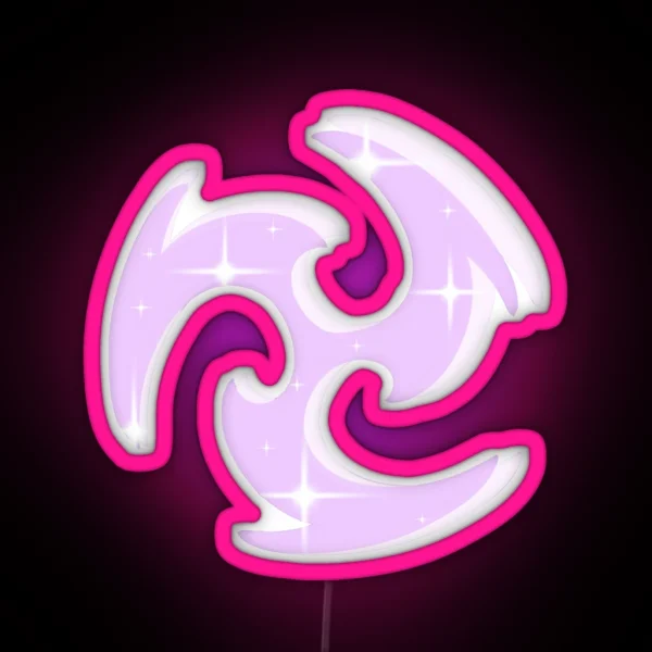 Genshin Impact Pastel Electro RGB Neon Sign