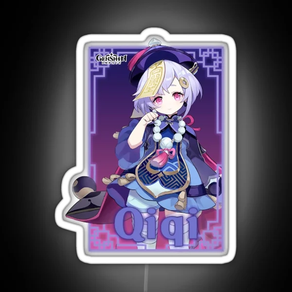 Genshin Impact Qiqi RGB Neon Sign