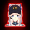 Genshin Impact Sangonomiya Kokomi Logo Illuminated RGB LED Neon Wall Sign