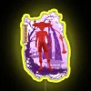 Customizable Genshin Impact Scaramouche LED Sign with Vibrant RGB Neon Lights