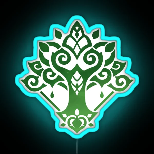 Genshin Impact Sumeru Emblem Constellation Version RGB Neon Sign