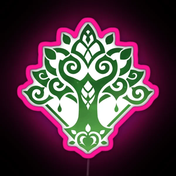 Genshin Impact Sumeru Emblem Constellation Version RGB Neon Sign