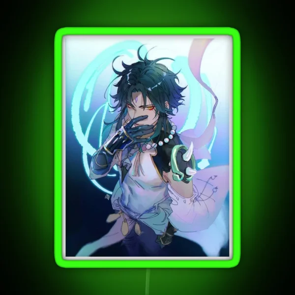 Genshin Impact Xiao RGB Neon Sign