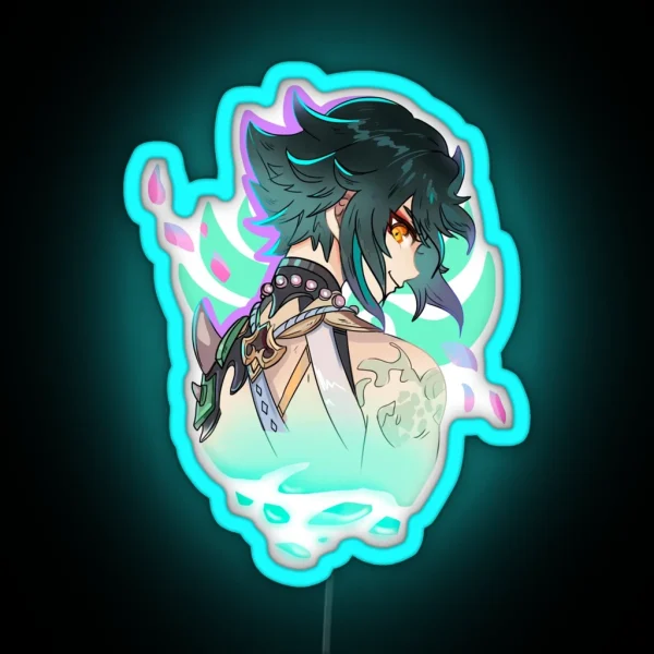 Genshin Impact Xiao RGB Neon Sign