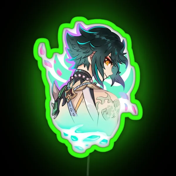 Genshin Impact Xiao RGB Neon Sign