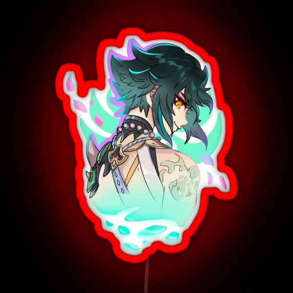 Genshin Impact Xiao RGB Neon Sign