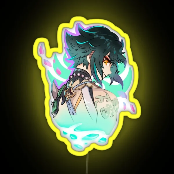Genshin Impact Xiao RGB Neon Sign