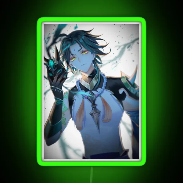 Genshin Impact Xiao RGB Neon Sign