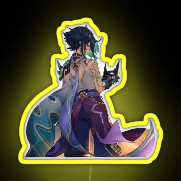 Genshin Impact Xiao RGB Neon Sign