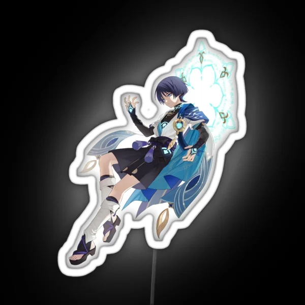 Genshin The Wanderer Power Surge RGB Neon Sign