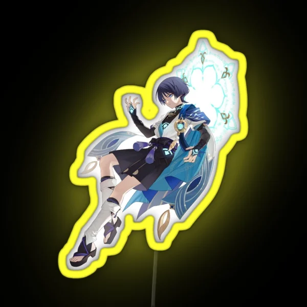 Genshin The Wanderer Power Surge RGB Neon Sign