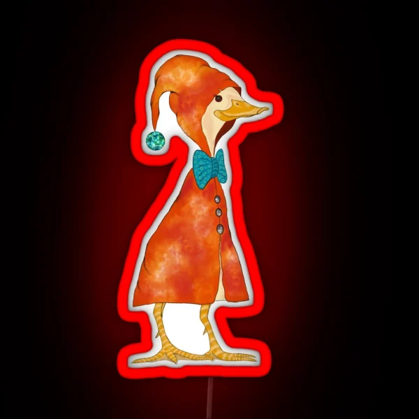 Gentleman Duck RGB Neon Sign