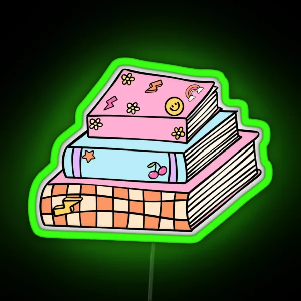 Genz Books RGB Neon Sign