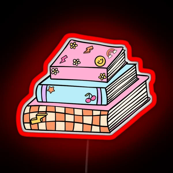 Genz Books RGB Neon Sign