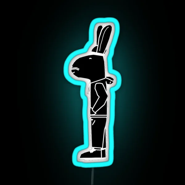 Genz Bunny RGB Neon Sign