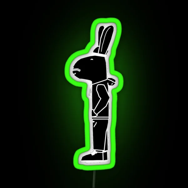 Genz Bunny RGB Neon Sign