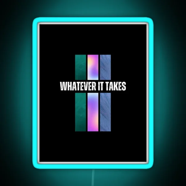 Genz Cool Design RGB Neon Sign