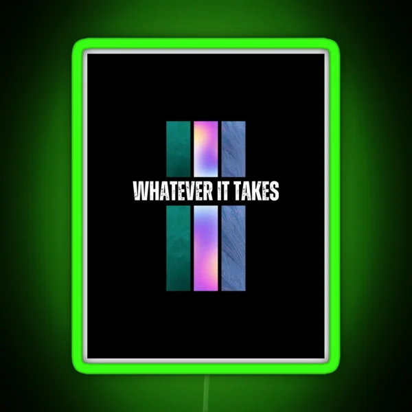 Genz Cool Design RGB Neon Sign