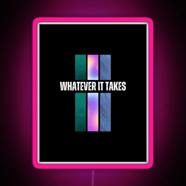 Genz Cool Design RGB Neon Sign