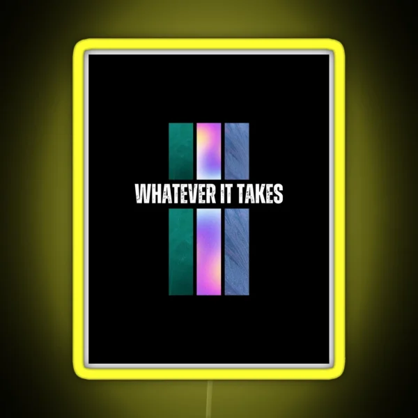 Genz Cool Design RGB Neon Sign