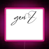 Vibrant RGB Neon Sign for Young Adults and Zoomers