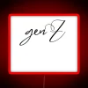 Neon Sign for Zoomer Bedroom Decor with Vibrant RGB Colors