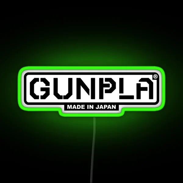 GENZO GUNPLA SIGN RGB Neon Sign