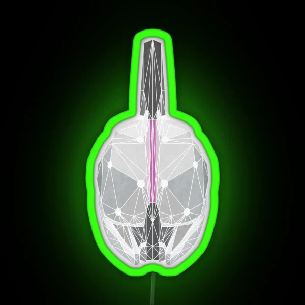 Geometric Helm Of S14 RGB Neon Sign