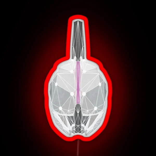 Geometric Helm Of S14 RGB Neon Sign