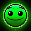 Neon Rgb Sign Featuring Geometry Dash Normal Game Iconic Logo