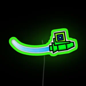 Geometry Dash RGB Neon Sign