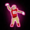 Authentic Handcrafted George Kittle NFL 49ers RGB Neon Sign Decor