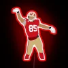 Official George Kittle San Francisco 49ers NFL Team Colorful Neon Sign