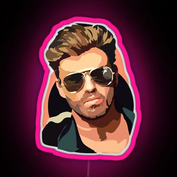 George Michael RGB Neon Sign