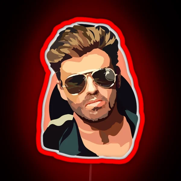 George Michael RGB Neon Sign