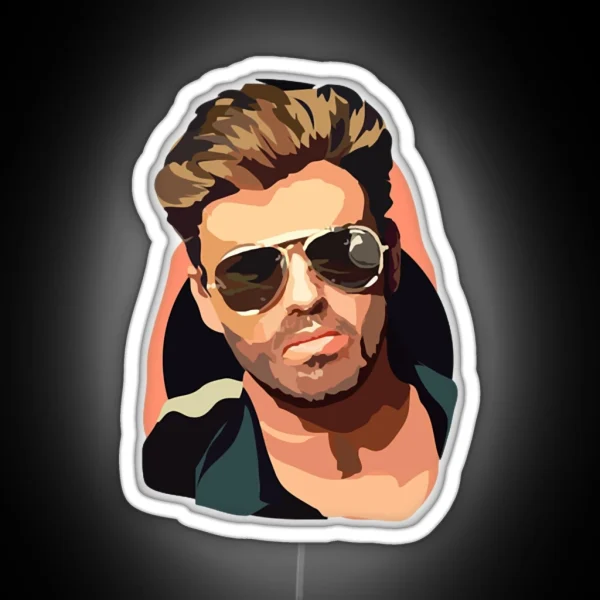 George Michael RGB Neon Sign