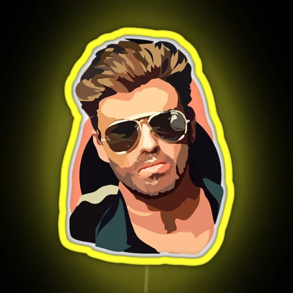 George Michael RGB Neon Sign