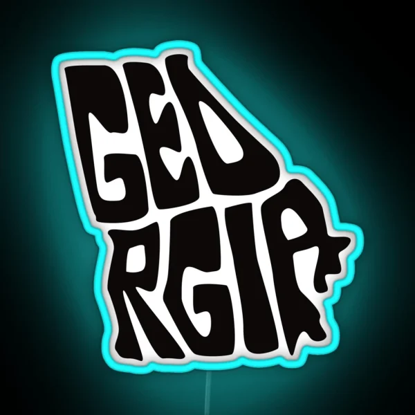 Georgia RGB Neon Sign