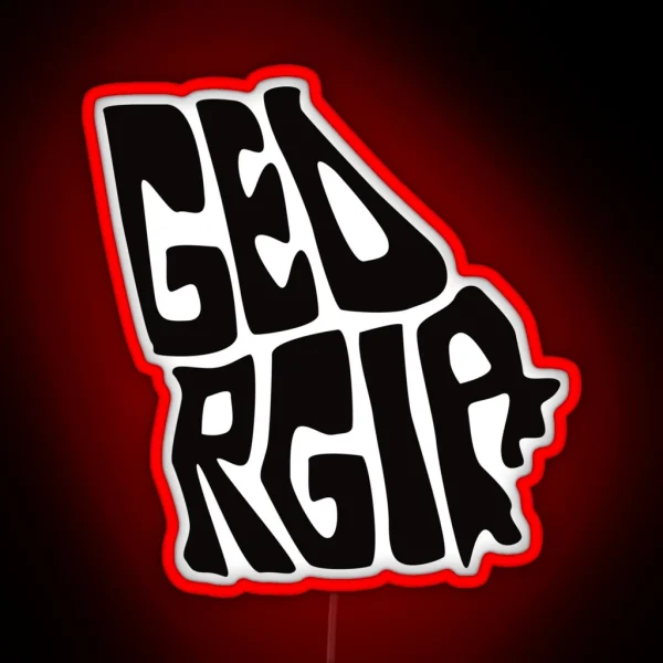 Georgia RGB Neon Sign
