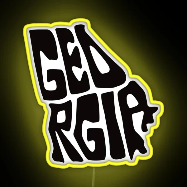Georgia RGB Neon Sign