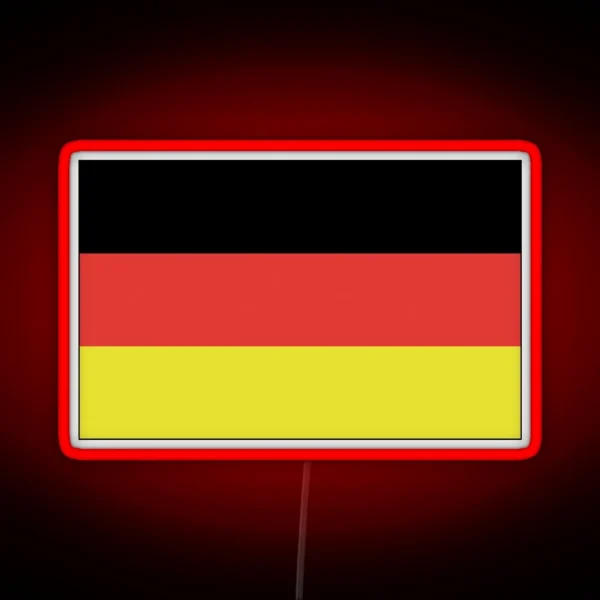 German Flag RGB Neon Sign