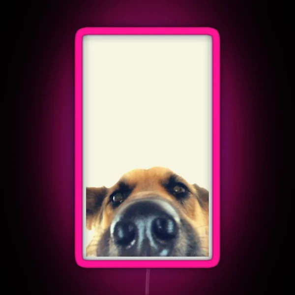 German Shepherd RGB Neon Sign