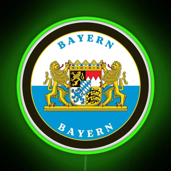 German State Of Bavaria RGB Neon Sign