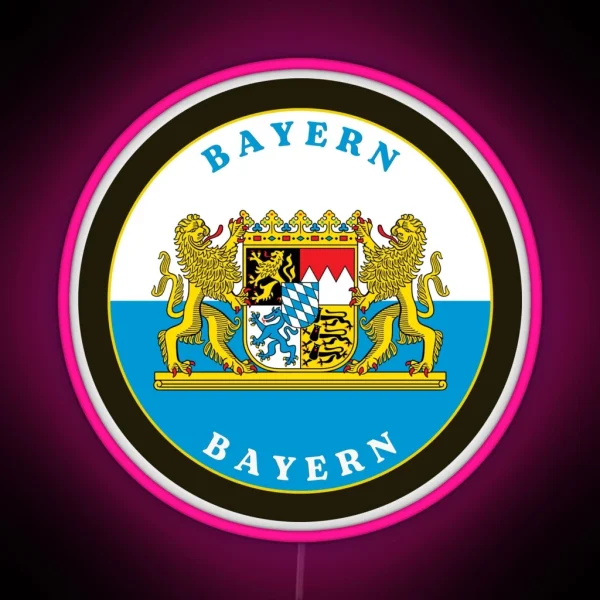 German State Of Bavaria RGB Neon Sign