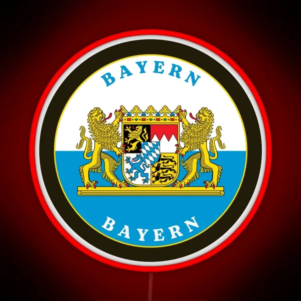 German State Of Bavaria RGB Neon Sign