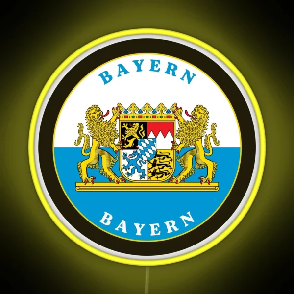 German State Of Bavaria RGB Neon Sign