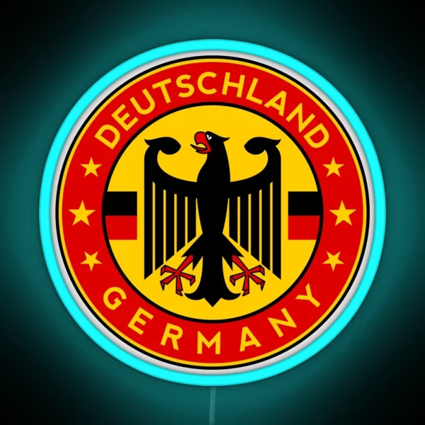 Germany Deutschland RGB Neon Sign
