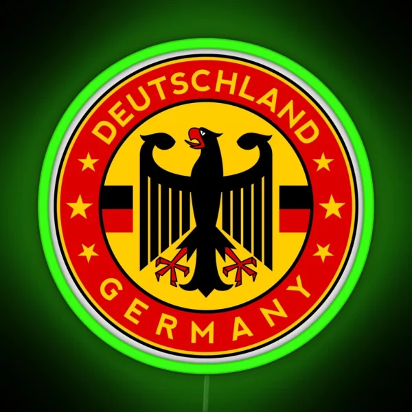Germany Deutschland RGB Neon Sign